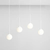Aldex Lampa wisząca BOSSO 4, listwa, 1087L, biała, 4x40W E14