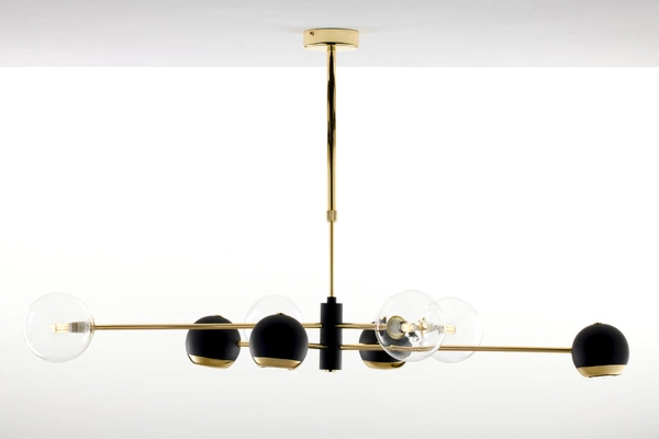 Nowoczesny Żyrandol MOKA wys. 47-69cm 4xG9 4xGU10
14W IP20 | Złoty