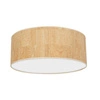 Lampa sufitowa CORK, MLP7521, 50 cm, biały/korkowy, 3x40W E27