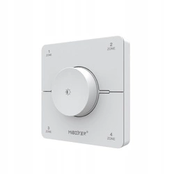 Obrotowy pilot K0S MONO+CCT LED 4 STREFY | biały