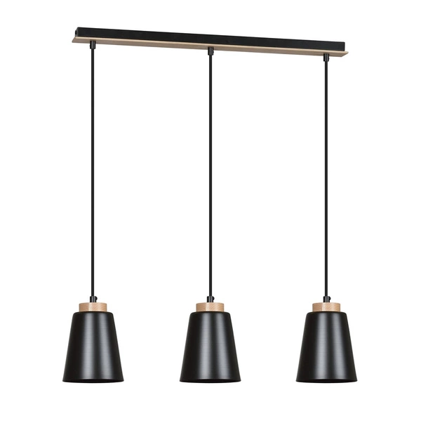 Lampa wisząca Emibig BOLERO 3 Czarny 442/3