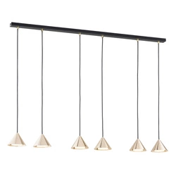 Lampa wisząca Emibig ELIT 6 BL GOLD 1329/6