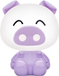 KDR-603B-PE LAMPA STOŁOWA ŚWINKA FIOLETOWA/PURPLE