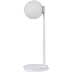 Lampa biurkowa stołowa nocna GAMA LAMPKA biały 50202