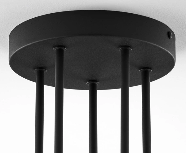 Nowoczesna Lampa sufitowa BURANO wys. 31cm 5xG9 14W IP20 | Złoty