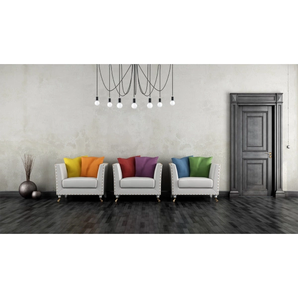 Lampa wisząca EDISON 7 SL.0372 czarna 7xE27