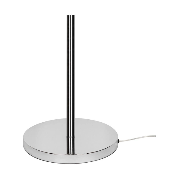 Lampa podłogowa Leila 1xE27 maks. 60W chromowany metal/przezroczysty kabel PVC/wielokolorowy papier + klosz z PCV ze wzorem Paisley 6653028