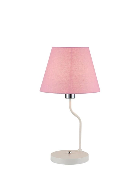 Lampa stołowa YORK LEDEA, 50501100, biały/różowy, 1x60W E14