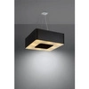 Nowoczesna lampa wisząca URANO SL.0784 60 cm czarna 8xE27