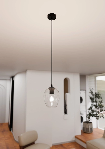 Lampa wisząca Emibig ISTAR 1 BL TRANSPARENT 679/1