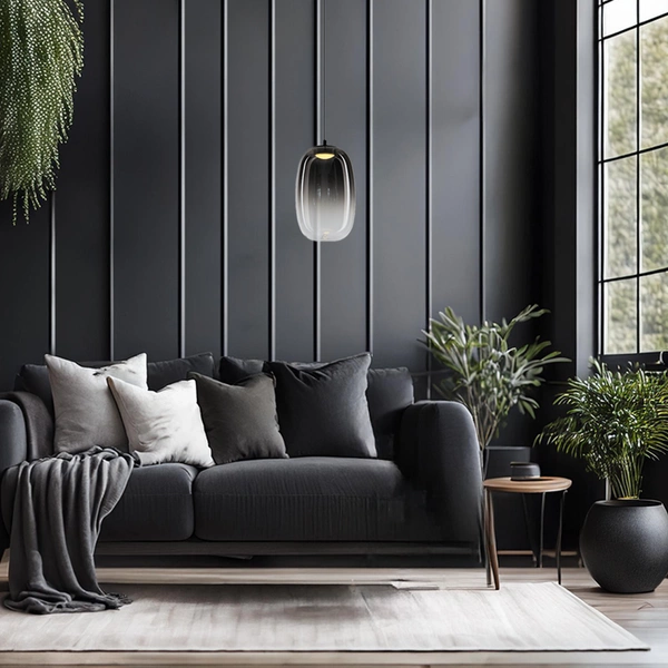 Lampa wisząca VASO 3 SMOKED 4W