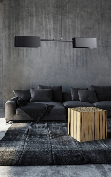 Lampa wisząca Emibig TOLOS 2 Czarny 633/2