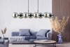 Lampa wisząca Emibig RORY 8 GRAFIT 1207/8