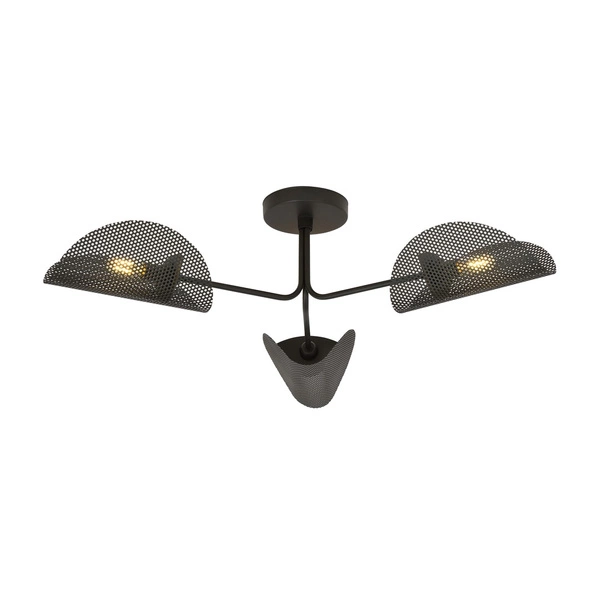 Lampa sufitowa Emibig GOMEZ 3 Czarny oprawa oświetleniowa 1171/3