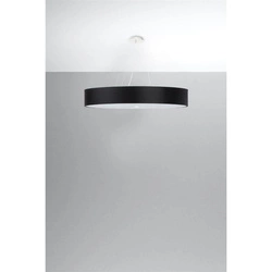 Lampa wisząca SKALA SL.0806, 90cm, czarna, 6x60W E27