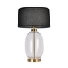 Lampa stołowa Amur 58cm E27 | biały/transparenty