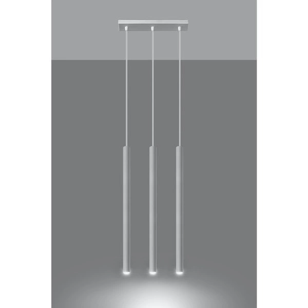 Lampa Wisząca PASTELO 3 Biała, SL.0466