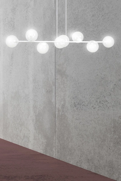 Lampa wisząca Emibig ROSSI 8 WH TRANSPARENT 877/8