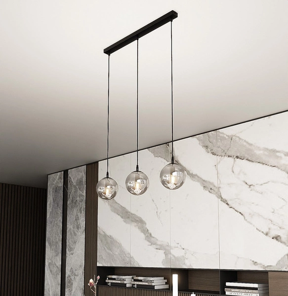 Lampa wisząca Emibig COSMO 3 BL GRAFIT 712/3