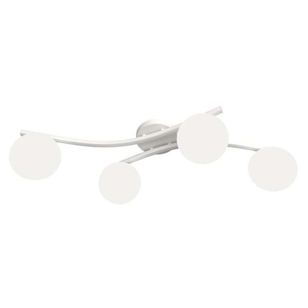 Lampa sufitowa Emibig OPUS 4 WH OPAL 1392/4