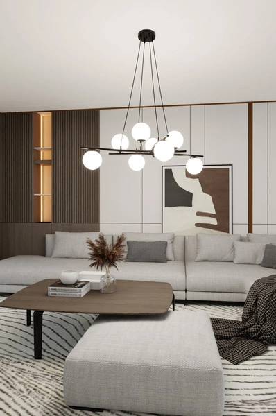 Lampa wisząca Emibig ESSA 8 OPAL 1201/8