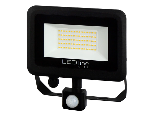 LED line LITE Naświetlacz PHOTON 50W 4000K 5000lm z czujnikiem ruchu