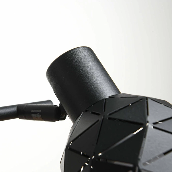 Nowoczesny spot sufitowy czarny REUS 3 pkt.