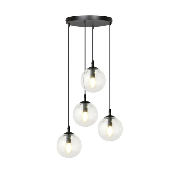 Lampa wisząca Emibig COSMO 4 BL PREMIUM TRANSPARENT 711/4PREM