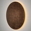 Kinkiet RING TIMBER LED XXL 75cm 22W LED ciepła biel 3000K | ciemne drewno 11178