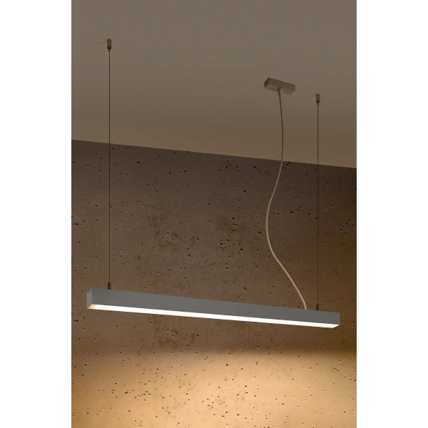 Lampa wisząca PINNE 950 ALUMINIUM 31W barwa ciepła 3000K TH.049