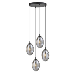 Lampa sufitowa Emibig ASTRAL 4 BL PREMIUM GRAFIT 1266/4PREM