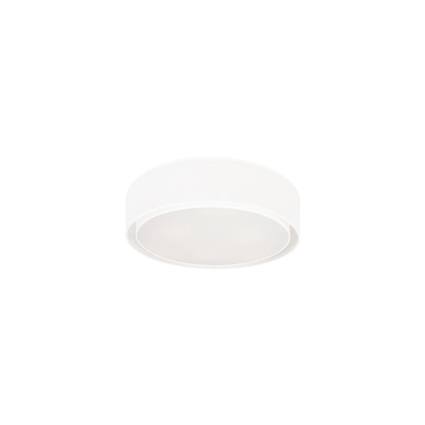Plafon do salonu MIST III śr. 50cm biały 8943