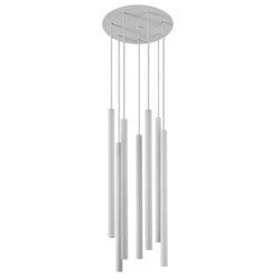 Lampa nad wyspę, nad stół LASER WHITE VII 8918