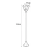 Lampa ogrodowa stojąca K-8202 z serii NAPOLI