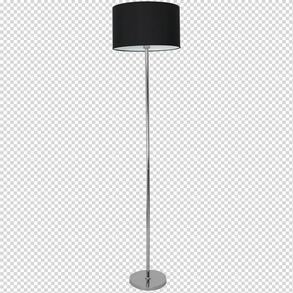 Lampa stojąca CASINO BLACK/CHROME 1xE27 ML6382