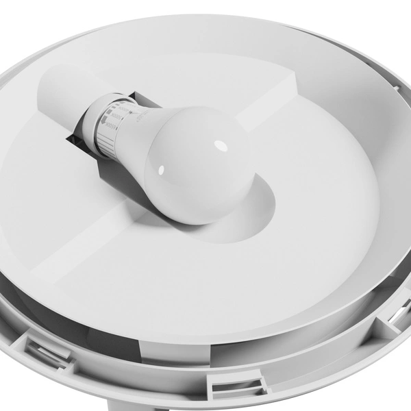 NYMPHEA OMNI WHITE E27 230V IP65 IK08 FI300X90MM BIAŁY OKRĄGŁA