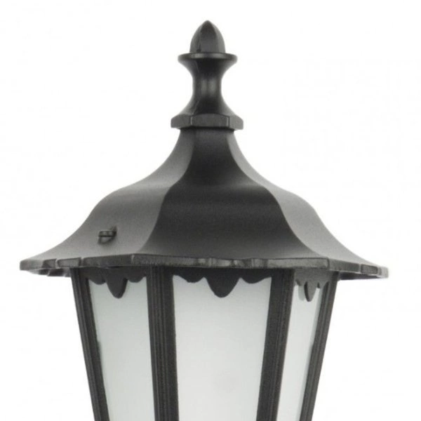 Lampa stojąca zewnętrzna 76cm RETRO MIDI K 5002/3 M | czarny