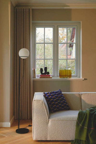 Lampa stojąca WILSON G9 5W Szkło | Czarny