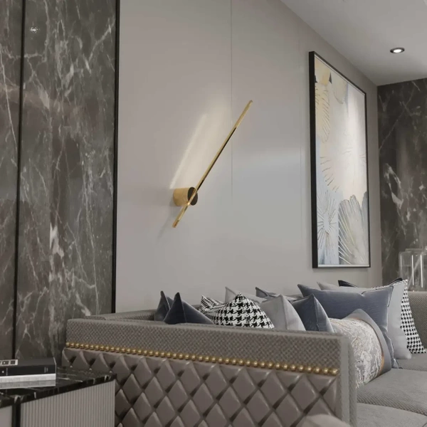 Kinkiet Chloe 1xLED złoty IP44 WL0107-GD