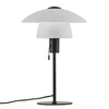 Lampa stołowa VERONA E27 15W Szkło | Czarny