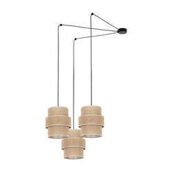 CALISTO JUTA LAMPA WISZĄCA 3 5403