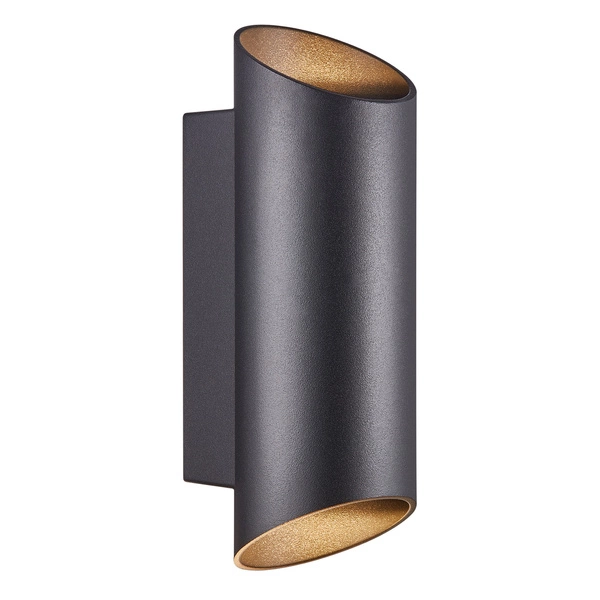 Kinkiet NICO GU10 35W Aluminium | Czarny
