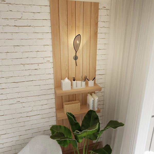 Kinkiet Emibig LOTUS K1 Czarny/RATTAN 1108/K1