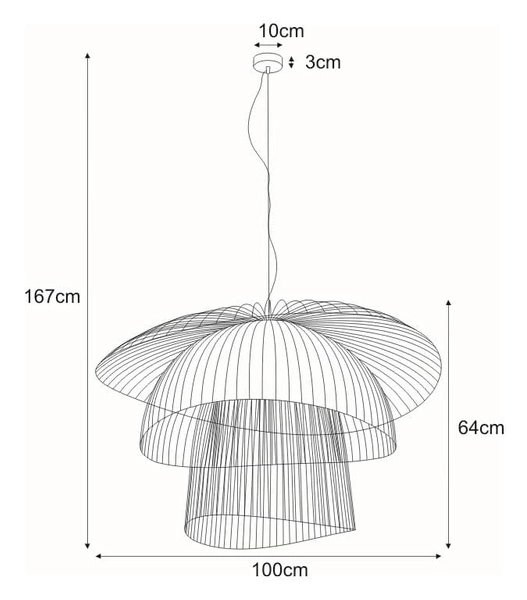 Lampa wisząca KP-12 z serii PLAZA