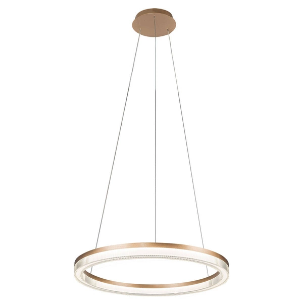 Lampa wisząca Midway Cristal mała triangle 1xLED LP-033/1P S GD Cristal Triangle