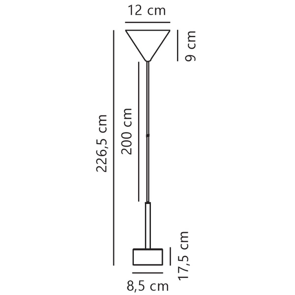 Lampa wisząca CLYDE LED 2700K Biała ciepła Metal | Czarny