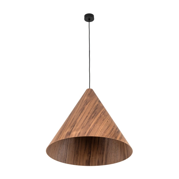 Lampa sufitowa, wisząca SOLIS WOOD dług.210cm szer.61cm E27 | DĄB CIEMNY 10598