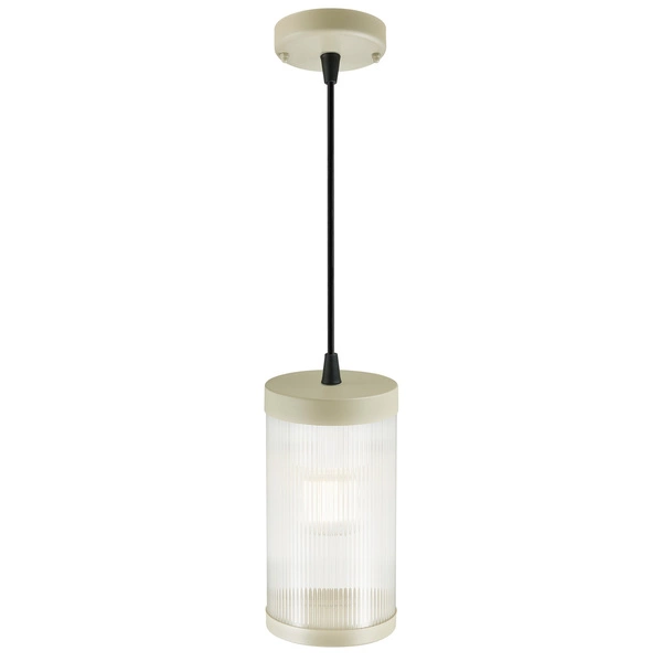 Lampa wisząca COUPAR E27 25W Plastik | Szlifowany