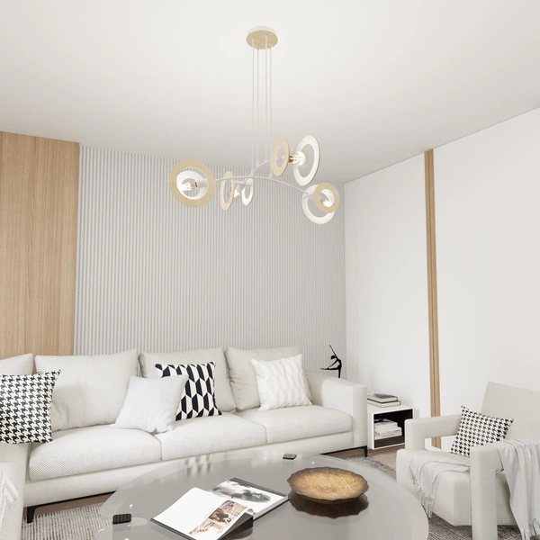 Lampa wisząca Emibig SKIVA 4 WH 1410/4