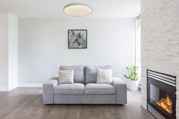 Plafon VEGAS, mały 30 cm, biały, 18W LED, barwa neutralna 4000K, IP54